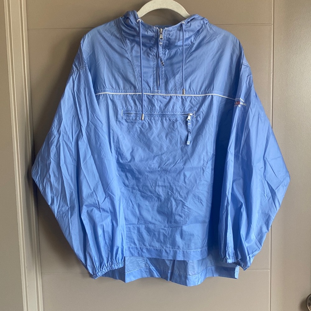 Ralph Lauren Polo Jeans CO. Women’s Windbreaker, Baby Blue